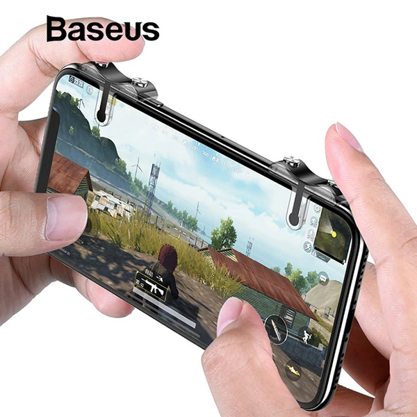 Baseus G9 L1r1 Pubg Oyun Ateşleyici 2adet Set-(5775) - Siyah