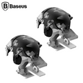 Baseus Gamo GA03 Gamepad Oyun Ateşleyici Tetik/ Level 3 Helmet PUBG Gadget-(5775) - Kamuflaj Yeşil