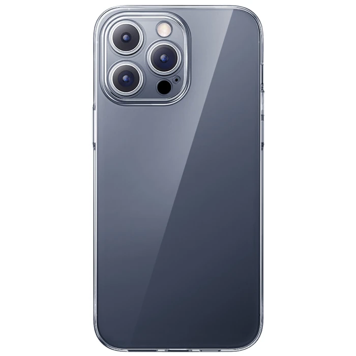 Baseus iPhone 15 Pro Max Lucent Serisi Ultra İnce Transparan Kılıf-(5775) - Şeffaf 2