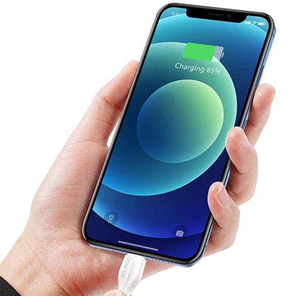 DUX DUCİS İPhone 20W Hızlı Şarj İPhone 14 13- 1211 Şarj Kablosu 1metre-(5775) - Beyaz