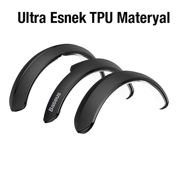 Baseus T-Space 6 Parça Tesla Araç Kapı Çizik Önleyici Tampon Koruma Seti-(5775) - Siyah