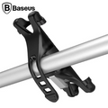 Baseus Miracle Bicycle Mounts Bisiklet Motosiklet Telefon Tutucu SUMIR-BY01-(5775) - Siyah