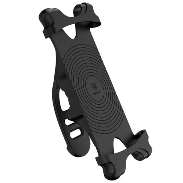 Baseus Miracle Bicycle Mounts Bisiklet Motosiklet Telefon Tutucu SUMIR-BY01-(5775) - Siyah
