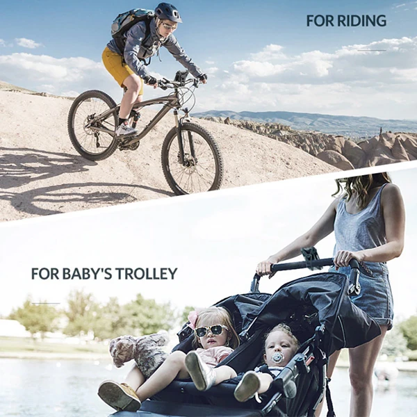 Baseus Miracle Bicycle Mounts Bisiklet Motosiklet Telefon Tutucu SUMIR-BY01-(5775) - Siyah