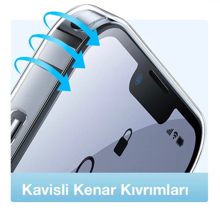 Baseus Simple Case iPhone 13 Pro İnce Silikon Şeffaf Kılıf-(5775) - Şeffaf 2