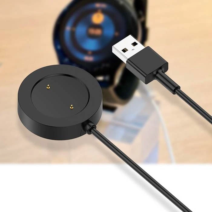 ALLY Haylou LS04 RS3 USB Manyetik Akıllı Saat Şarj Kablosu-(5775) - Siyah