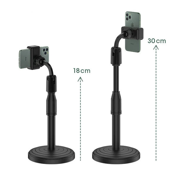 ALLY Portatif 360 ° Masaüstü Cep Telefonu Standı - Tutucu-(5775) - Turuncu