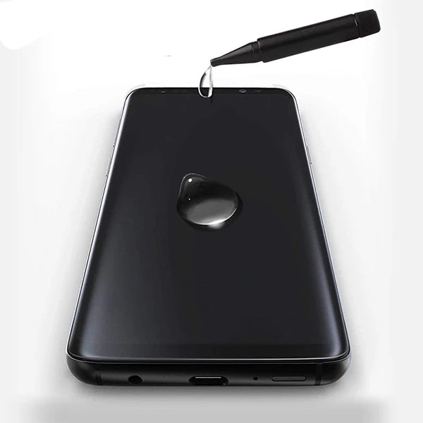 İPhone 11 Pro Full Liquid+Uv Işık 3D Kırılmaz Cam Ekran Koruyucu iPhone XS-X-(5775) - Şeffaf 2