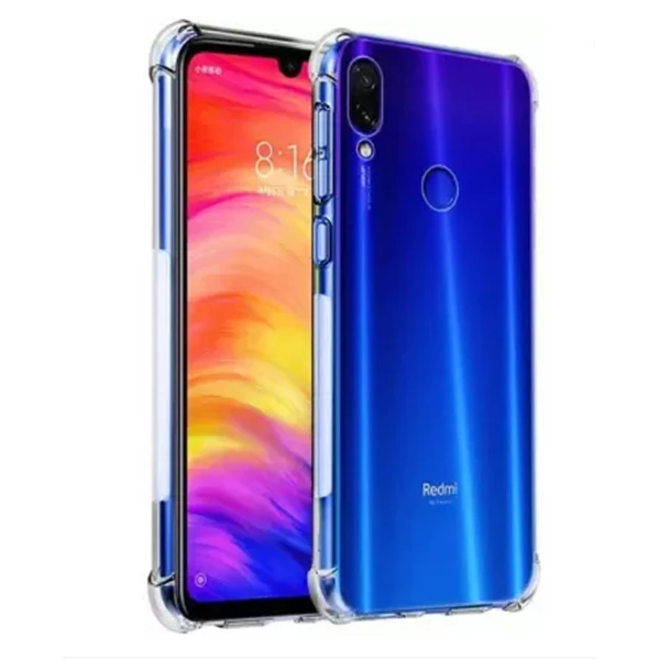 Xiaomi Redmi 7/Y3 Anti-Drop Darbe Emici Silikon Kılıf-(5775) - Siyah