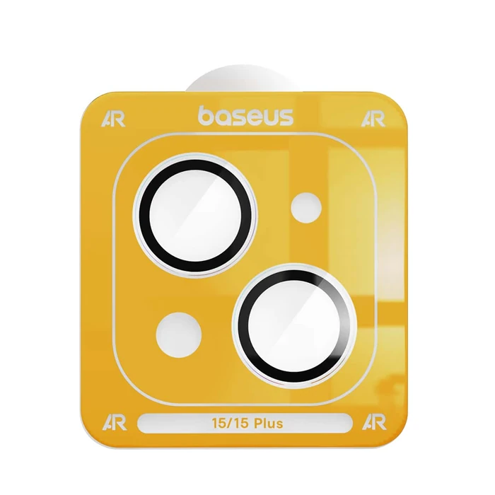Baseus iPhone 15/15 Plus  için Corning Serisi HD Cam Kamera Koruyucu-(5775) - Şeffaf 2