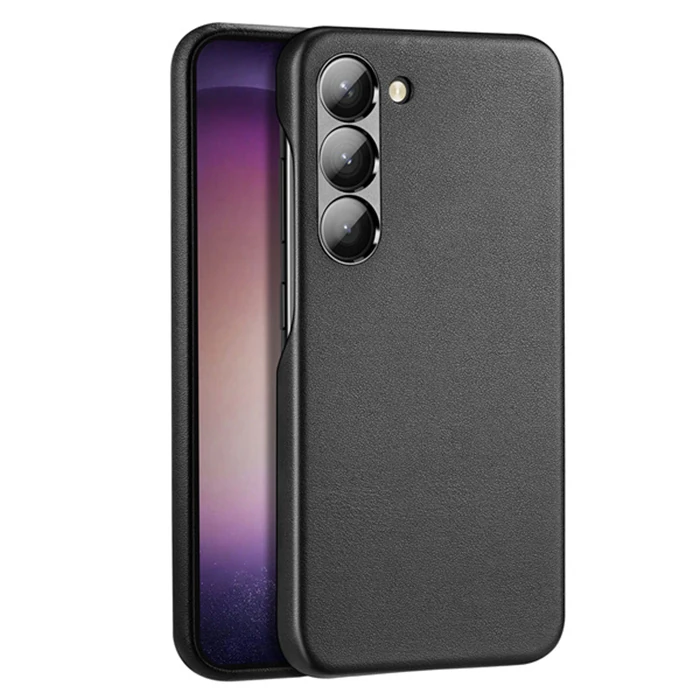 Dux Ducis SM Galaxy S23 Plus Grit Series PU Premium Kılıf-(5775) - Pembe