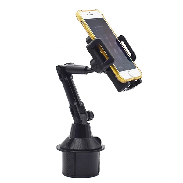 ALLY HB-801 Teleskopik  Araç bardak Yeri Telefon Tutucu-(5775) - Siyah