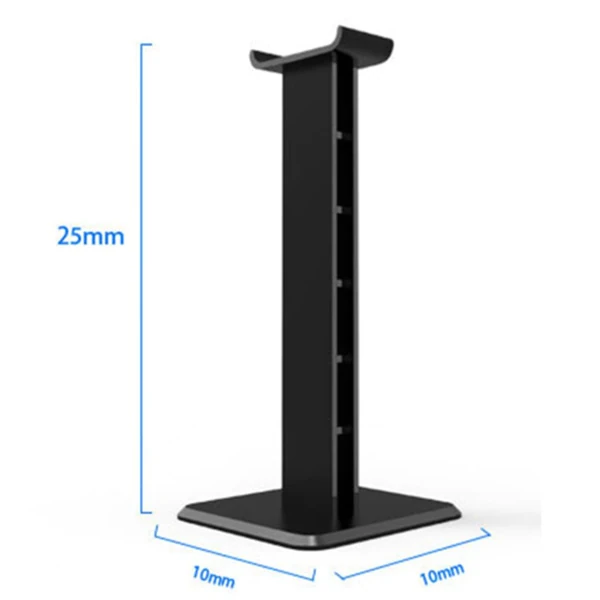 ALLY Z1 Universal Akrilik Pratik Kulaklık Tutucu Stand-(5775) - Siyah