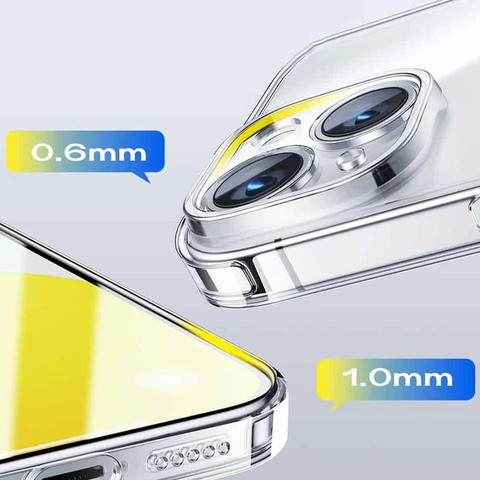 Baseus iPhone 15 Pro Max Simple Series II Ultra İnce Kılıf-(5775) - Şeffaf 2