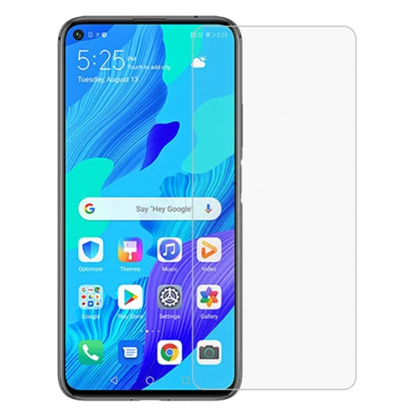 Huawei Nova 5T/Honor 20 Tempered Kırılmaz Cam Ekran Koruyucu-(5775) - Şeffaf 2