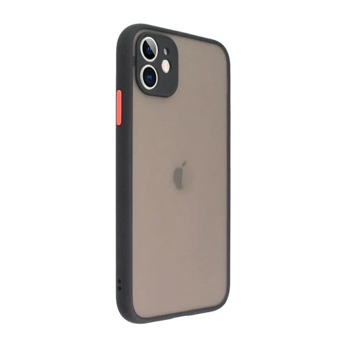 iPhone 11 6.1inç Kamera Korumalı Premium Silikon Kılıf-(5775) - Kırmızı