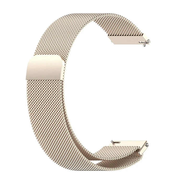 20MM Samsung watch huawei watch KayışKordon Metal Milano Loop-(5775) - Gold