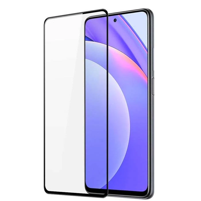Dux Ducis Full Kaplama Xiaomi Mi 10 Lite Cam Ekran Koruyucu-(5775) - Siyah