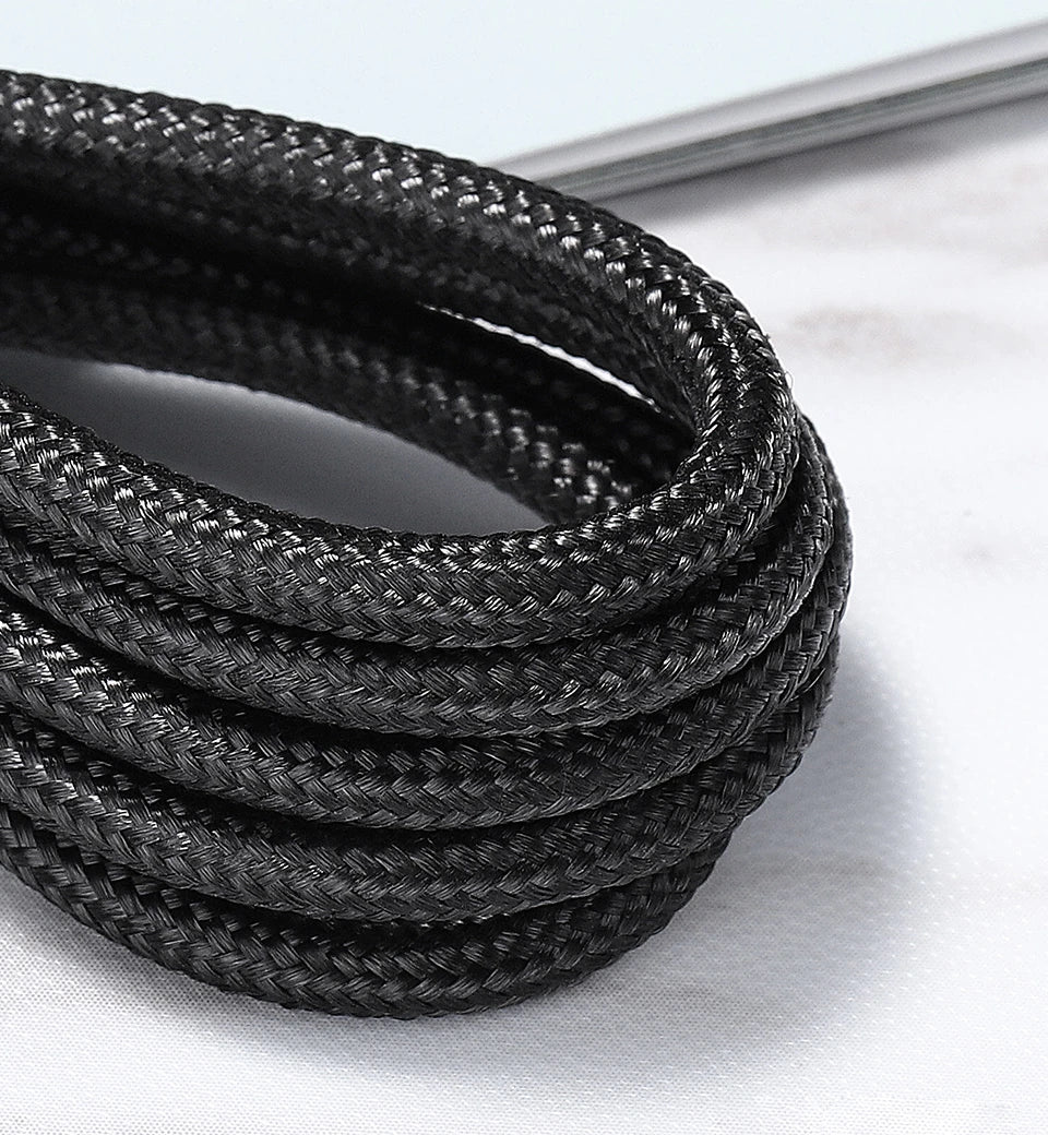 KUULAA Type C Type-C PD 60W QC4.0 Hızlı Şarj ve Data Kablosu 1Metre-(5775) - Siyah-Gri