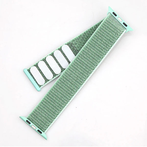 Ally Apple Watch 7-8 45mm 6-5-4 44mm Watch Ultra 49mm Kayış Kordon Spor Loop 3-2-1 42mm-(5775) - Pembe