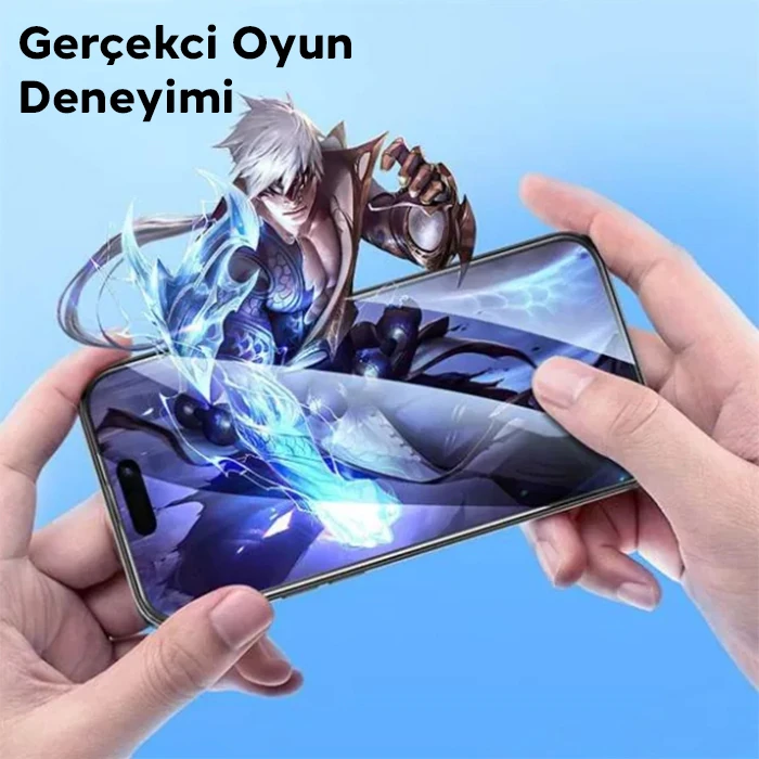HOCO Guardian Shield Series iPhone 15 HD Tempered Kırılmaz Cam Ekran Koruyucu 10 Adet Set-(5775) - Şeffaf 2