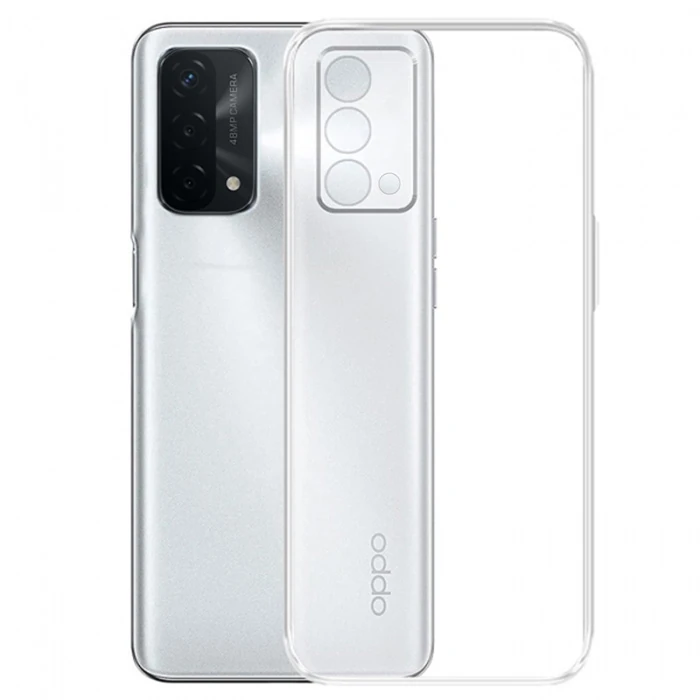 ALLY OPPO A93 5G Kamera Lens Korumalı Şeffaf Silikon Kılıf-(5775) - Şeffaf 2