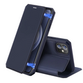 DUX DUCİS iPhone 12 Mini Kılıf Mıkantıslı Kapaklı Flip Cover Kılıf Skin X Series Flip Case-(5775) - Pembe