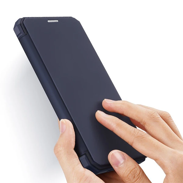 DUX DUCİS iPhone 12 Mini Kılıf Mıkantıslı Kapaklı Flip Cover Kılıf Skin X Series Flip Case-(5775) - Pembe