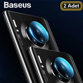 Baseus Huawei Mate30/Mate30 Pro Kamera Koruyucu Kırılmaz Cam  2adet set-(5775) - Şeffaf 2