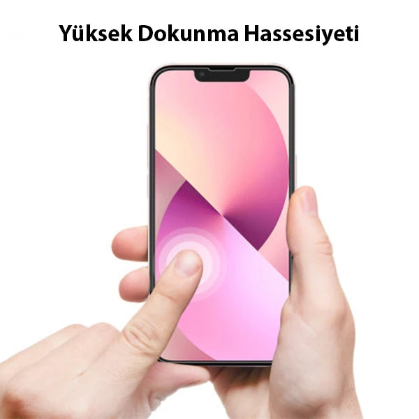 iPhone 13 6.1 Film Ön Arka Full Koruyucu Nano Hidrojel Koruyucu Set-(5775) - Şeffaf 2
