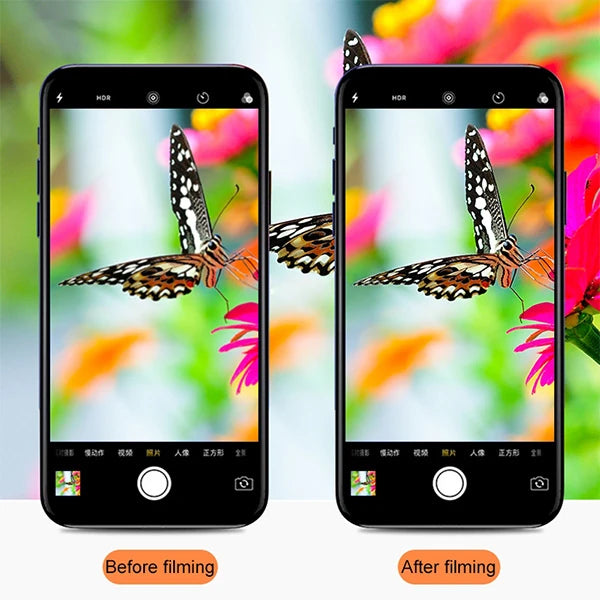 iPhone 11 Yüksek Çözünürlüklü Kamera Lens Koruma Camı-(5775) - Şeffaf 2
