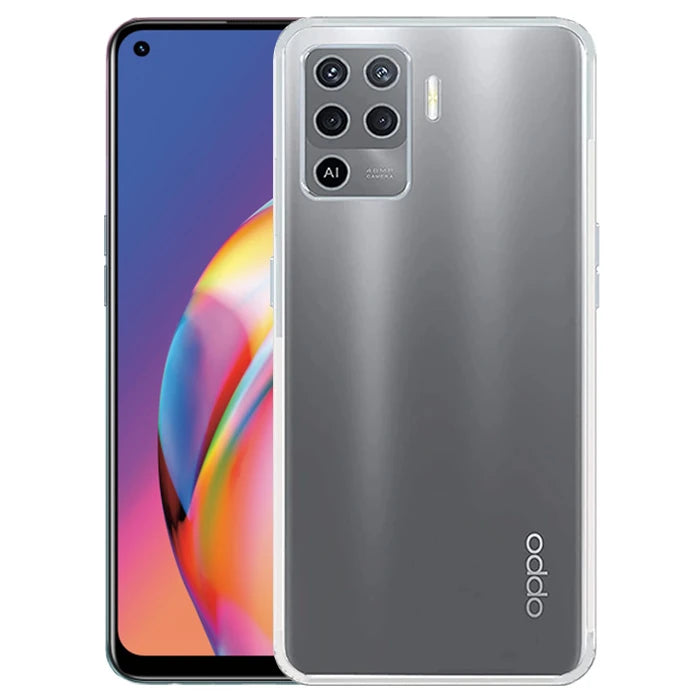 Ally OPPO F19 Pro Kılıf Kamera Korumalı Ultra İnce Şeffaf Silikon Kılıf-(5775) - Şeffaf 2