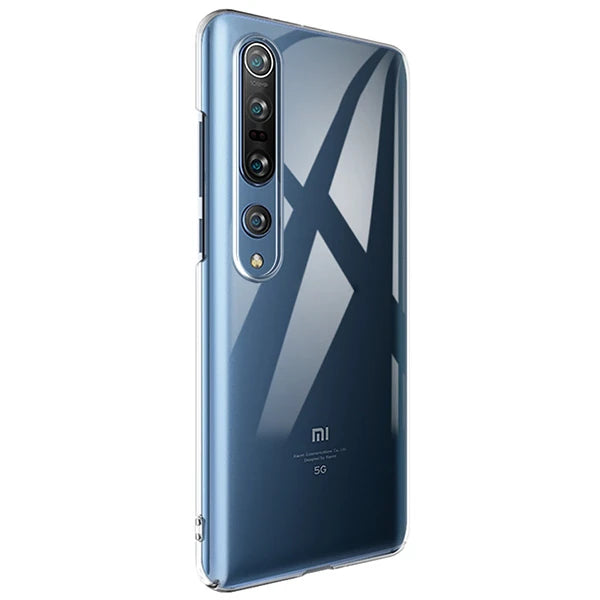 Xiaomi Mi 10/10 Pro Kamera Korumalı Silikon Kılıf-(5775) - Şeffaf 2