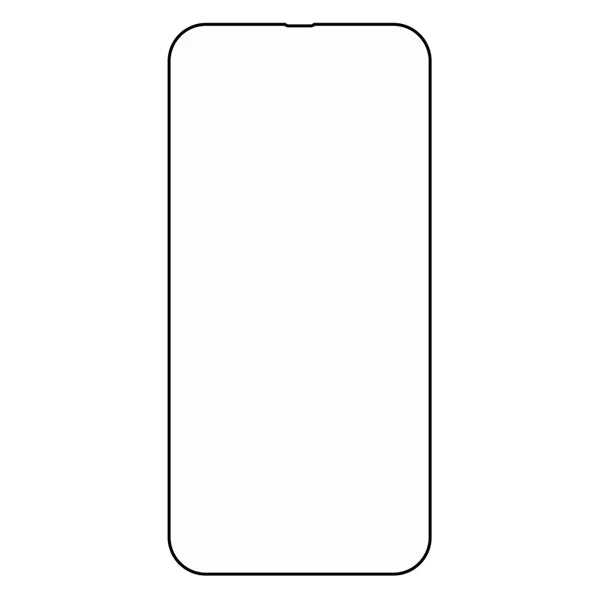 Ally iPhone 13 Mini 5.4 9D Full Tempered Cam Ekran Koruyucu-(5775) - Siyah