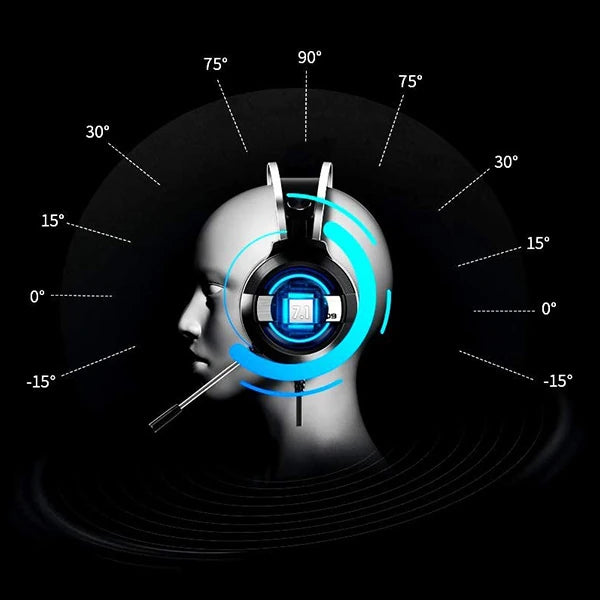 ALLY MC Q9  Gaming Headset 3.5MM Oyuncu Kulaklığı-(5775) - Siyah