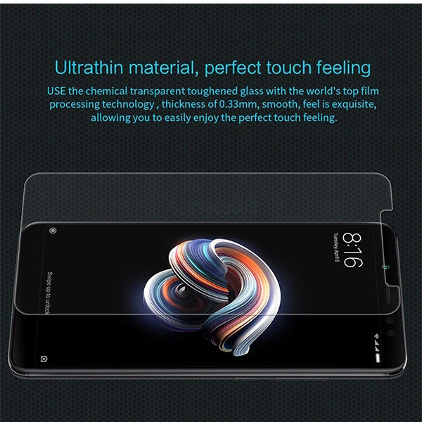 Xiaomi Redmi 5+ Plus Kırılmaz Cam Ekran Koruyucu-(5775) - Şeffaf 2