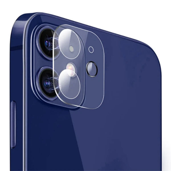iPhone 12 6.1 Hat-Prince 9H 3D Full Tempered Cam Kamera Koruyucu-(5775) - Şeffaf 2