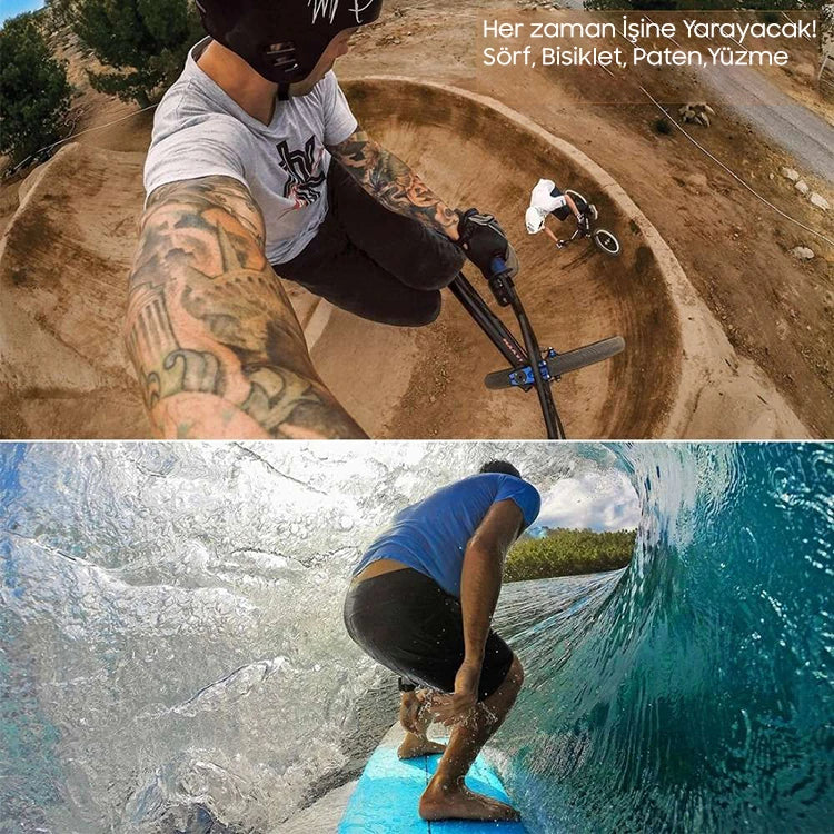 Puluz Gopro Wifi İçin Nylon Strap Tutucu-(5775) - Siyah