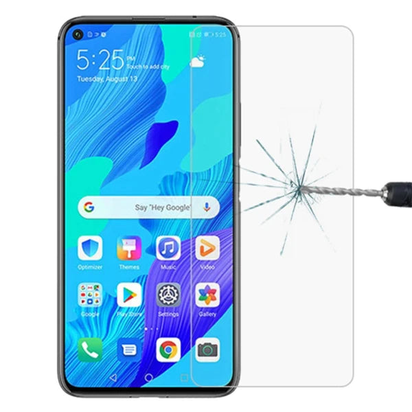 Huawei Nova 5T/Honor 20 Tempered Kırılmaz Cam Ekran Koruyucu-(5775) - Şeffaf 2