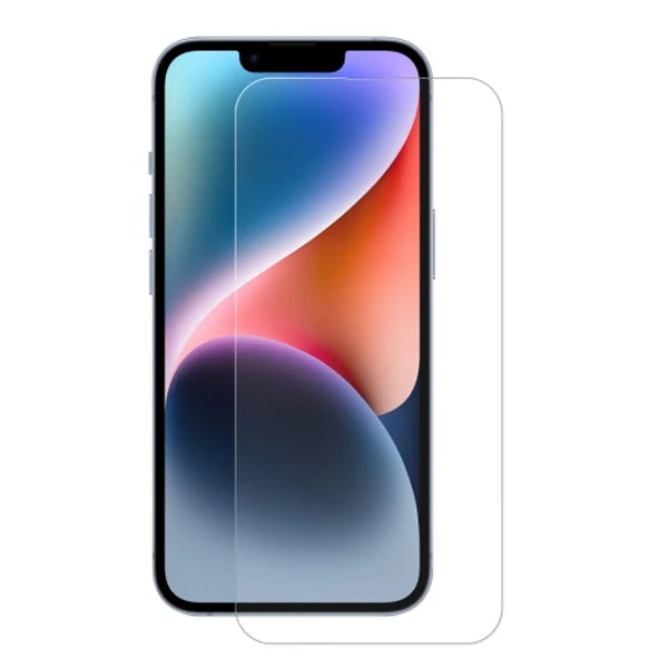 ALLY iPhone 14 6.1inç Tempered Kırılmaz Cam Ekran Koruyucu-(5775) - Siyah