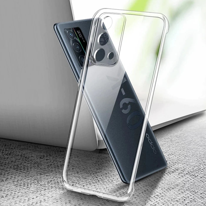 Ally OPPO K9 5G Kılıf Kamera Korumalı Ultra İnce Şeffaf Silikon Kılıf-(5775) - Şeffaf 2