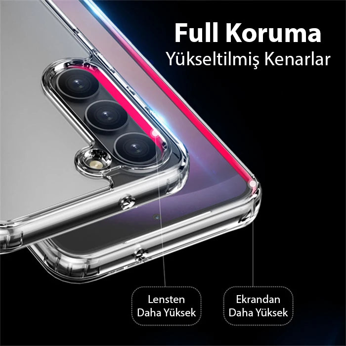 Dux Ducis SM Galaxy S23 Plus Clin Series Shockproof Şeffaf Silikon Kılıf-(5775) - Şeffaf 2