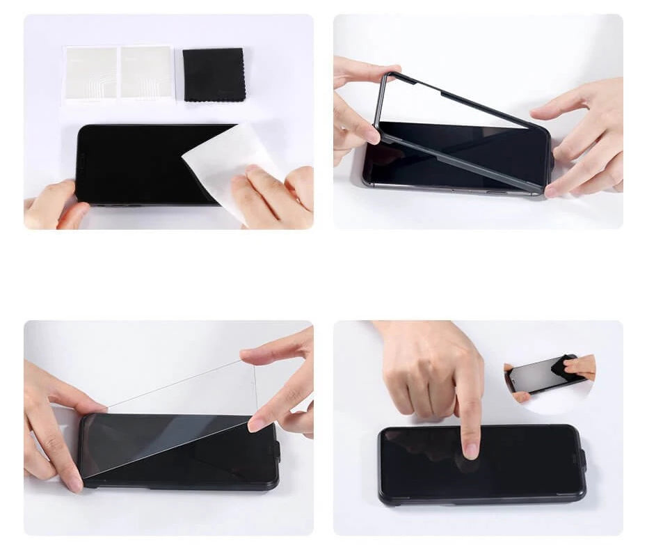 Baseus İPhone 11 Pro- X-XS 0.3mm Ful Tempered Cam Ekran Koruyucu 2 Adet Set-(5775) - Şeffaf 2