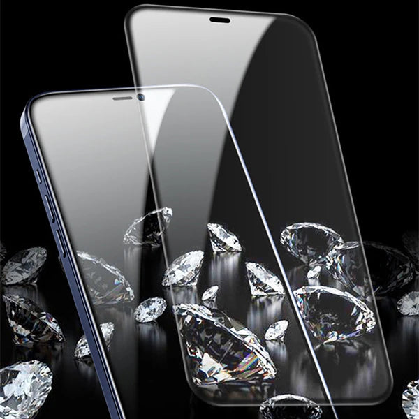 GOR İPhone 12/12 Pro 6.1 Best Full Tempered Cam Ekran Koruyucu 2Adet+Takma Aparatı-(5775) - Şeffaf 2