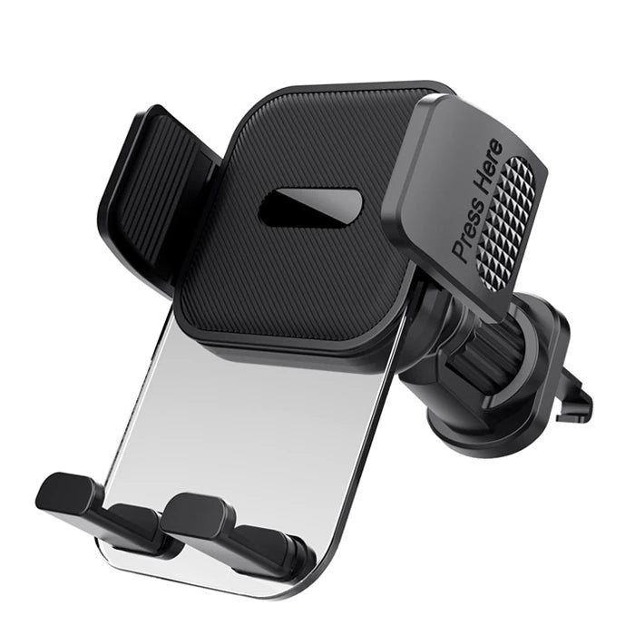 ALLY ML-217 Araç İçi Havalandırma Telefon Tutucu-(5775) - Siyah