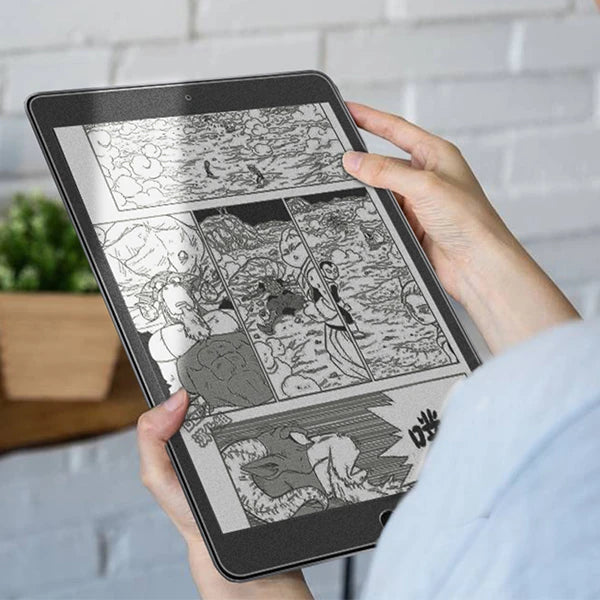 ALLY iPad 10.2 Paper Like Film Darbe Emici Pet Ekran Koruyucu  (2021-2020-2019)-(5775) - Şeffaf 2