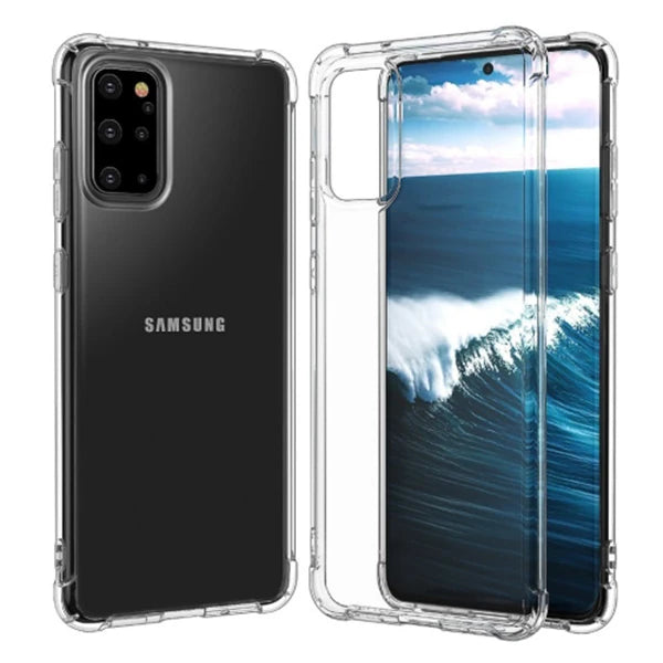 Ally Samsung Galaxy S20+ PLUS Anti-Drop Darbe Emici Silikon Kılıf-(5775) - Şeffaf 2