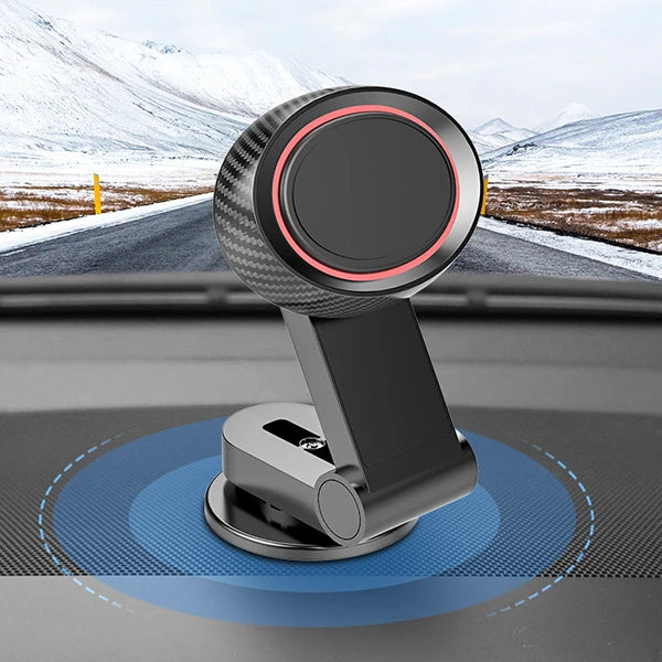 ALLY Mıknatıslı Araç Telefon Tutucu Cam ve Torpido Üstü-(5775) - Siyah