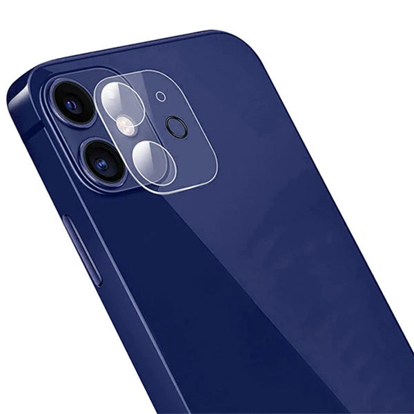 iPhone 12 6.1 Hat-Prince 9H 3D Full Tempered Cam Kamera Koruyucu-(5775) - Şeffaf 2