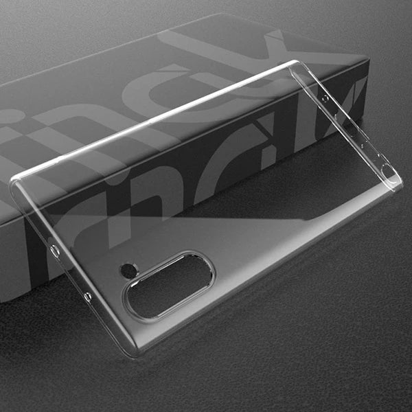 Ally Samsung Galaxy Note 10 Ultra Slim Fit Şeffaf Silikon Kılıf-(5775) - Şeffaf 2